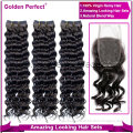 High Quality Brazilian Deep Wave Double Weft Hair Extensions